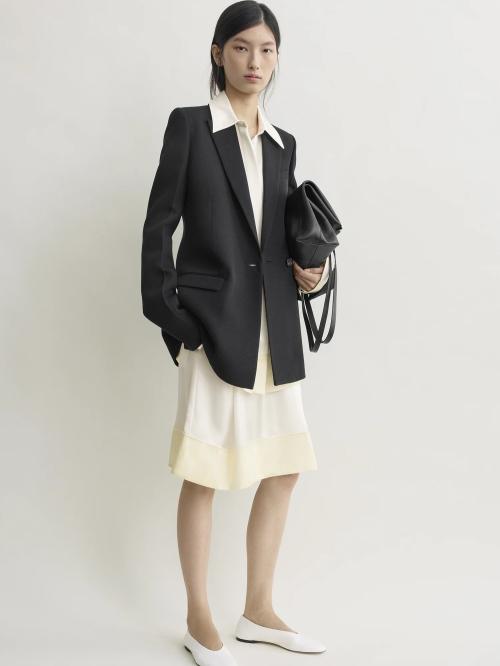 Slim Tailored Blazer Black