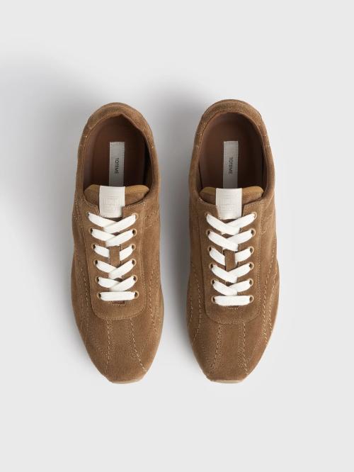 Flex Suede Sneakers Copper