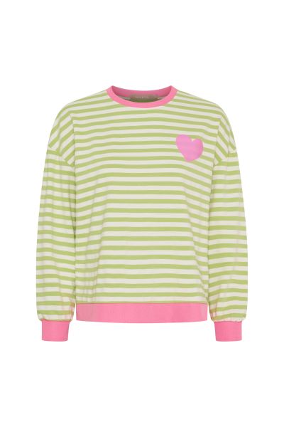 Vilda Genser Striper Grønn