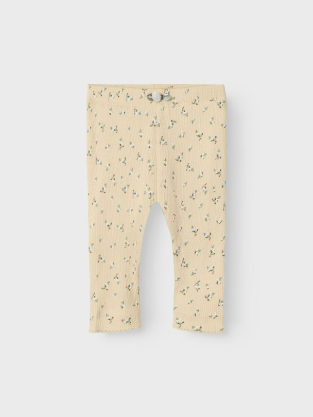 NBFHoise leggings, gul - Image 1