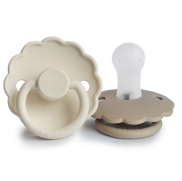 FRIGG Daisy Silicone 2-Pack Cream/Croissant