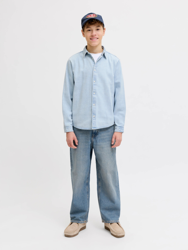 JORNORREBRO DENIM SHIRT LS JNR - Image 3