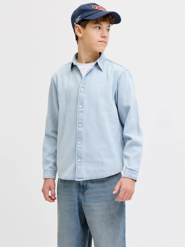 JORNORREBRO DENIM SHIRT LS JNR - Image 5