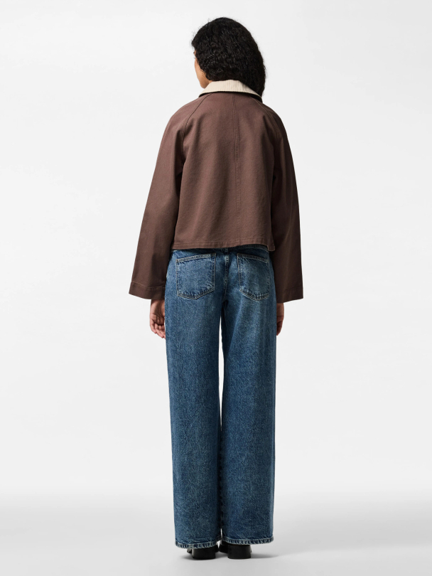 PCBETT LS CANVAS DENIM JACKET - Image 2