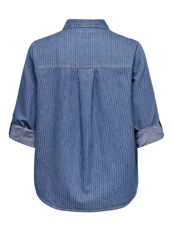 CARYASMIN L/S STRIPE SHIRT DNM - Image 2