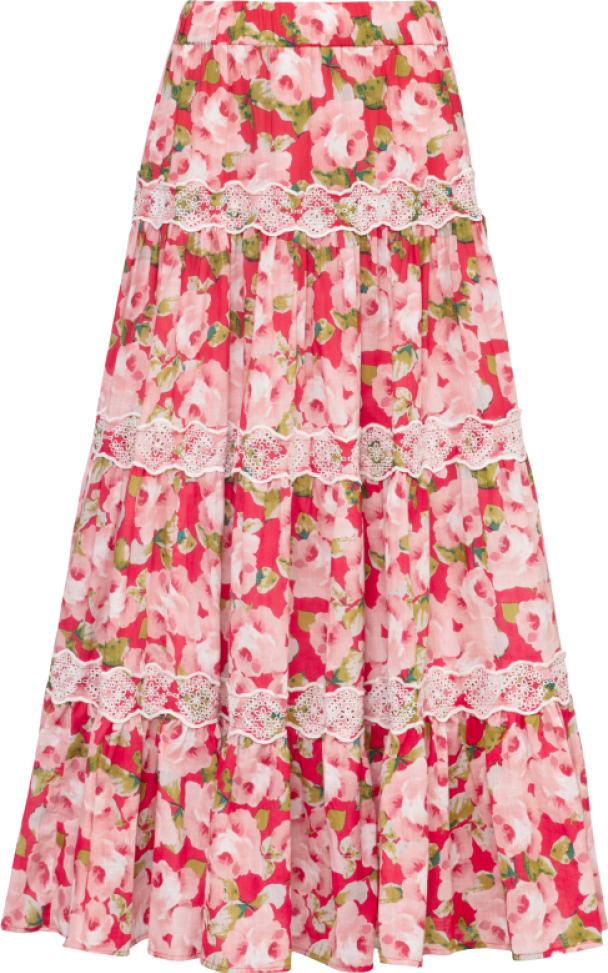 Cotton Slub Skirt - Romance   - Image 2