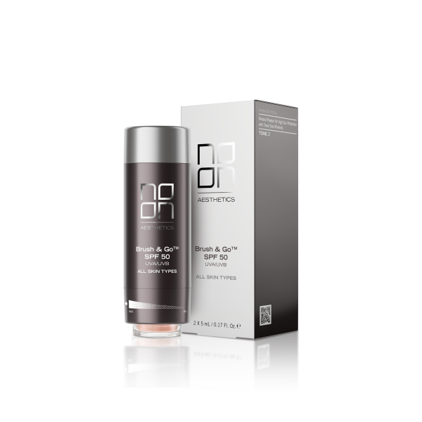 Brush & Go SPF 50 Alle hudtyper, tone 02 2x5ml