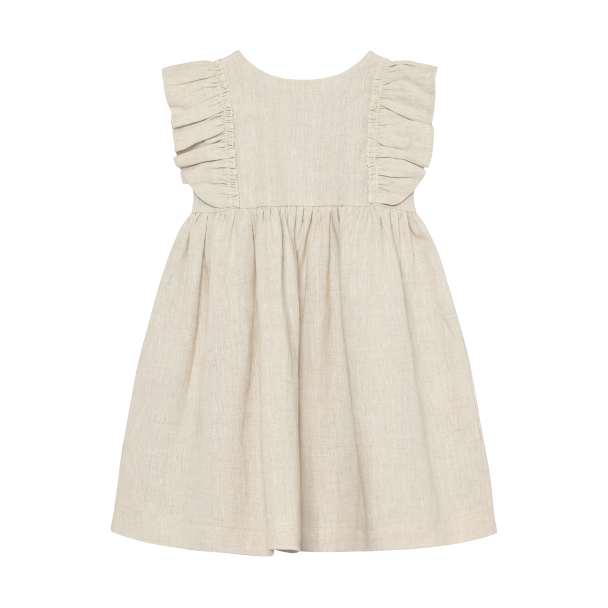 Dress SS Linen - Antique White - Image 1