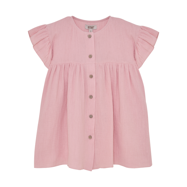 Dress SS Muslin - Pale Mauve - Image 1