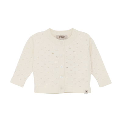 Cardigan Knit - Antique White