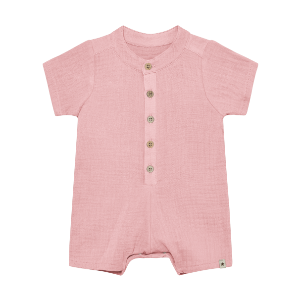 Playsuit SS Muslin - Pale Mauve - Image 1