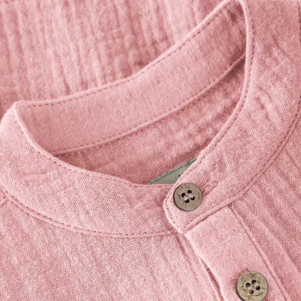 Playsuit SS Muslin - Pale Mauve - Image 3