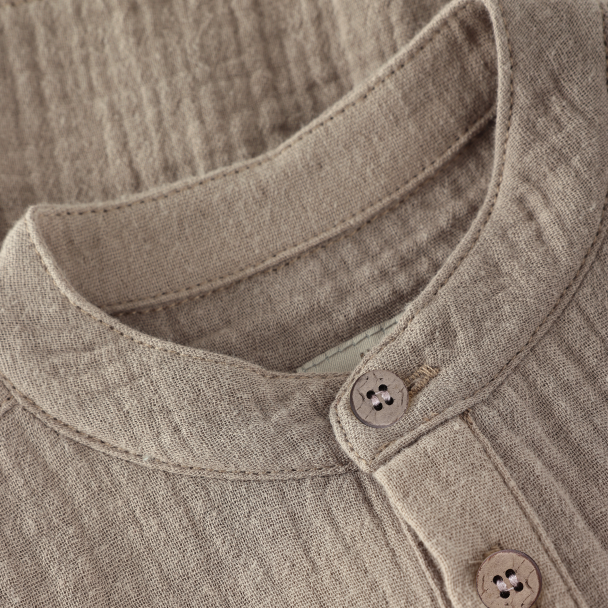 Playsuit SS Muslin - Moon Rock - Image 3