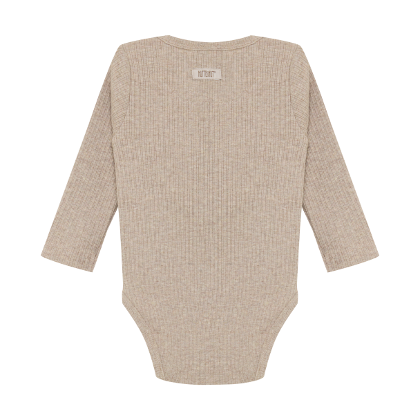 Body LS Rib - White Pepper Melange - Image 2