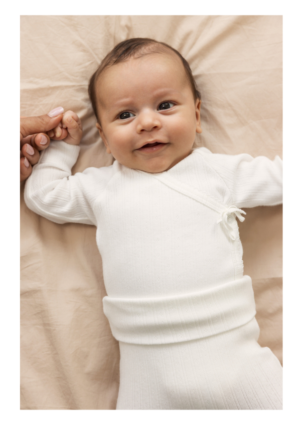 Body Belita Modal Pointelle - Gentle White - Image 5