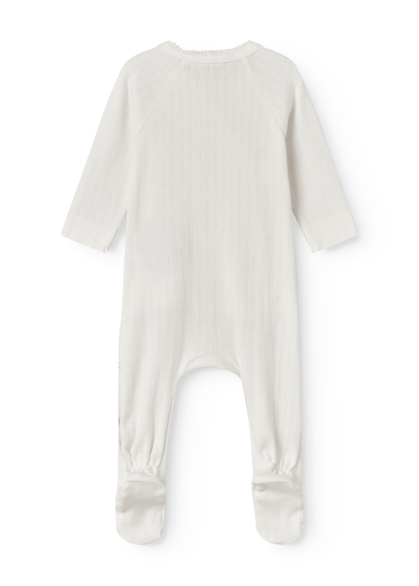 Heldress Rubetta Modal Pointelle - Gentle White - Image 2