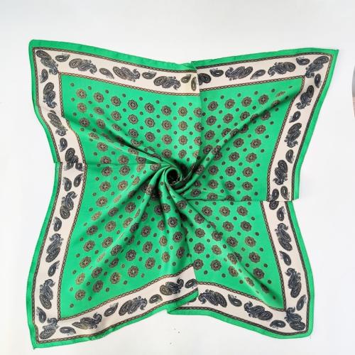 Bandana Silk/Viscose Grønn