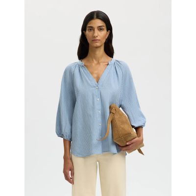 Cleo-Alberta Linen Shirt
