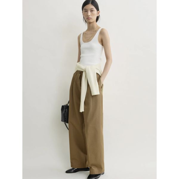 Relaxed Twill Trousers Hazel