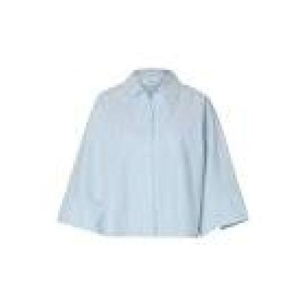 Ester Oversize 3/4 Shirt - Malibu Blue Stripe 