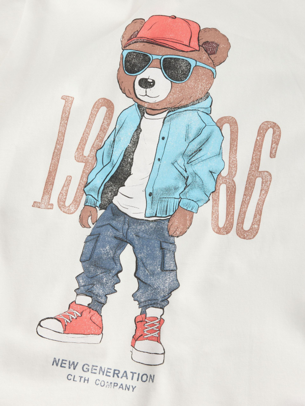 NKMDobs t-skjorte, hvit - Image 4