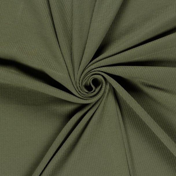 Ribb jersey- Khaki