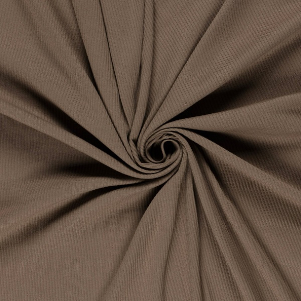 Ribb jersey- Taupe