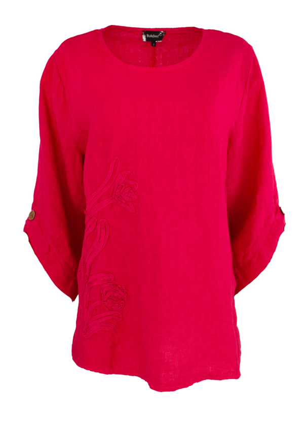 BOHÉME Topp Broderi Tung Lin B13173 - Image 2