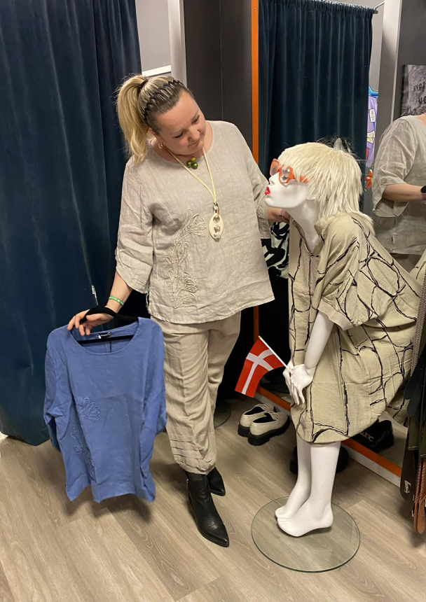 BOHÉME Topp Broderi Tung Lin B13173 - Image 7