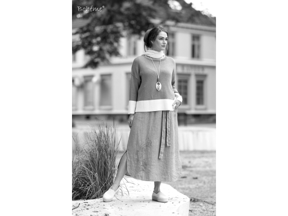 BOH&Eacute;ME Skj&oslash;rt Broderi Tung Lin B13175