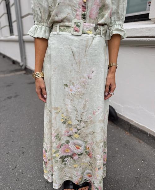 Linen Maxi Skirt - Harmony  