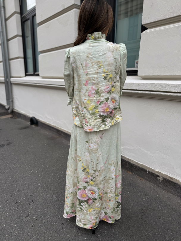 Linen Maxi Skirt - Harmony   - Image 2