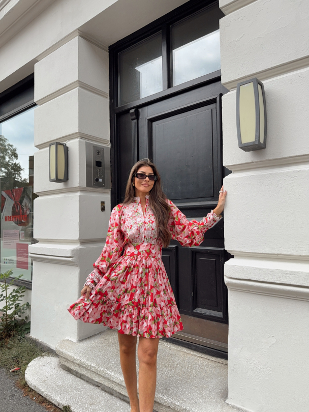 Cotton Slub Mini Dress - Romance   - Image 2