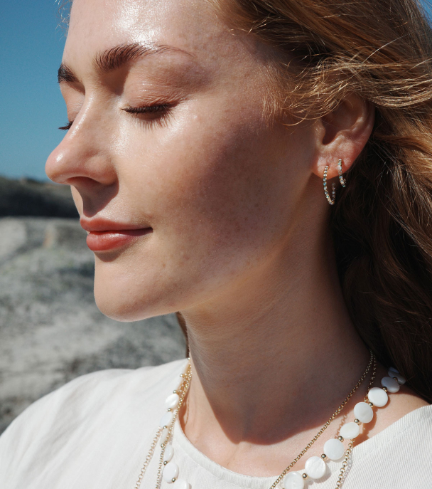 Øreringer 20 mm Solstice G - Image 2