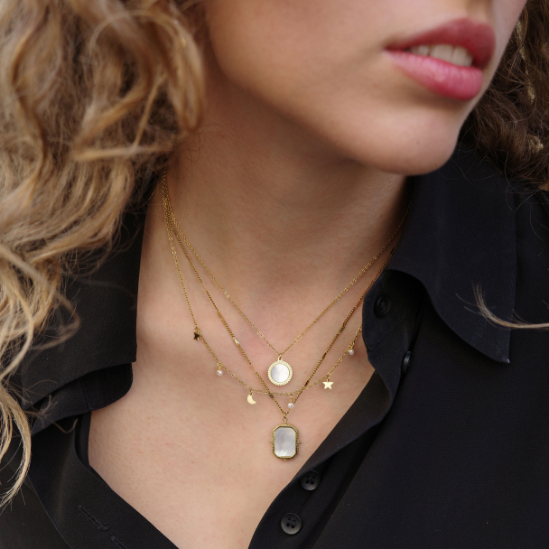 Kort Kjede Perlemor 2049-0001 - Image 2