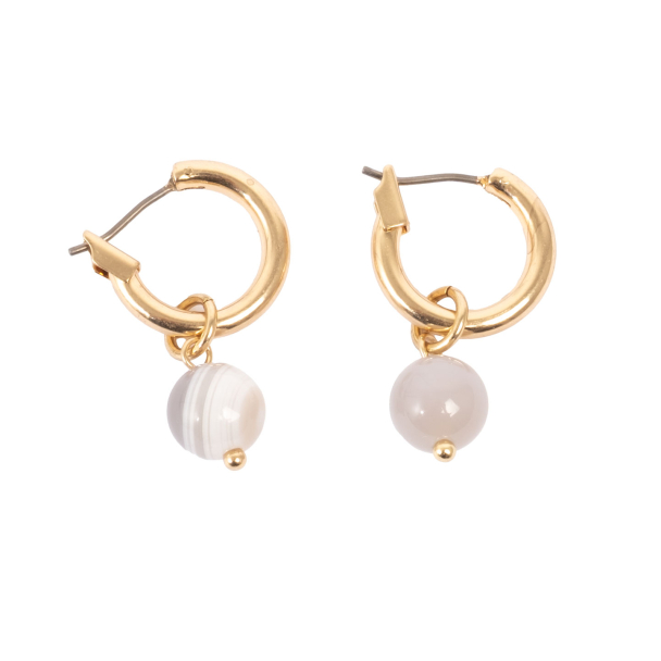 Øreringer Agat Sandy Beach 1018-1513 - Image 1