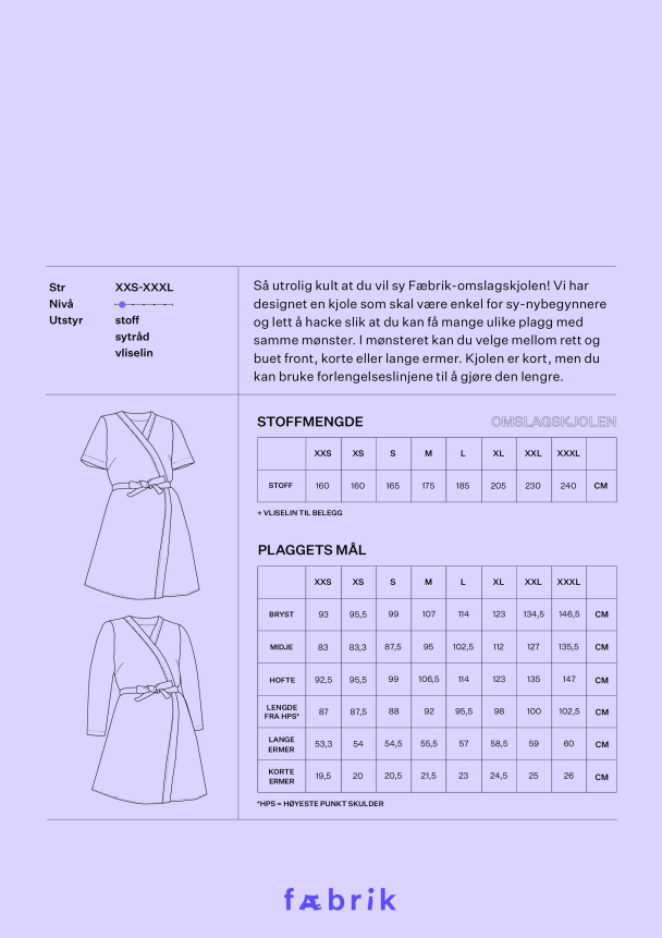Fæbrik-  Omslagskjolen - Image 2