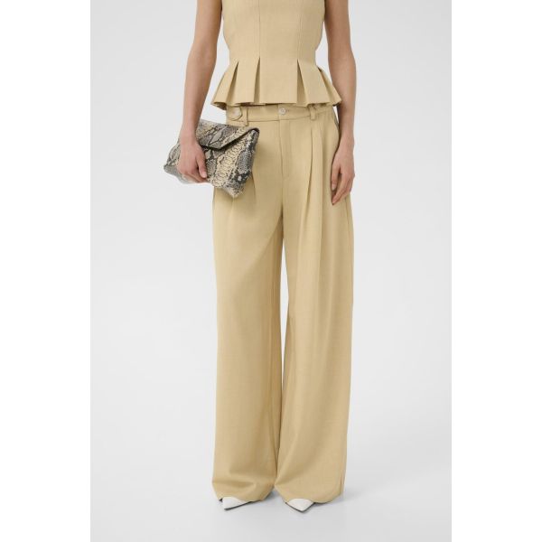 Stacy Pants - Pale Hay Melange 