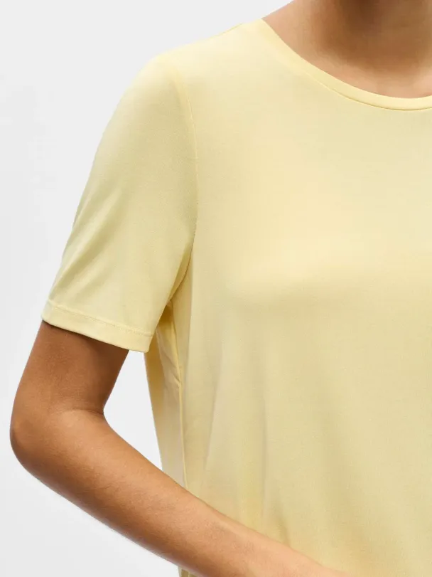 OBJannie t-shirt, gul - Image 4