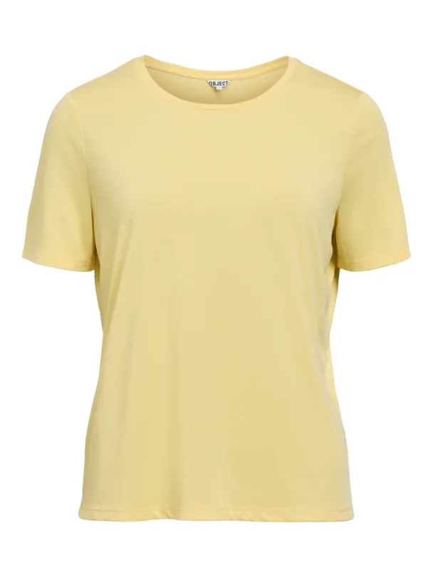 OBJannie t-shirt, gul - Image 5