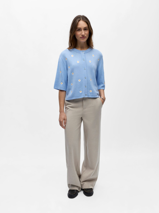 OBJThess cardigan, blå - Image 3