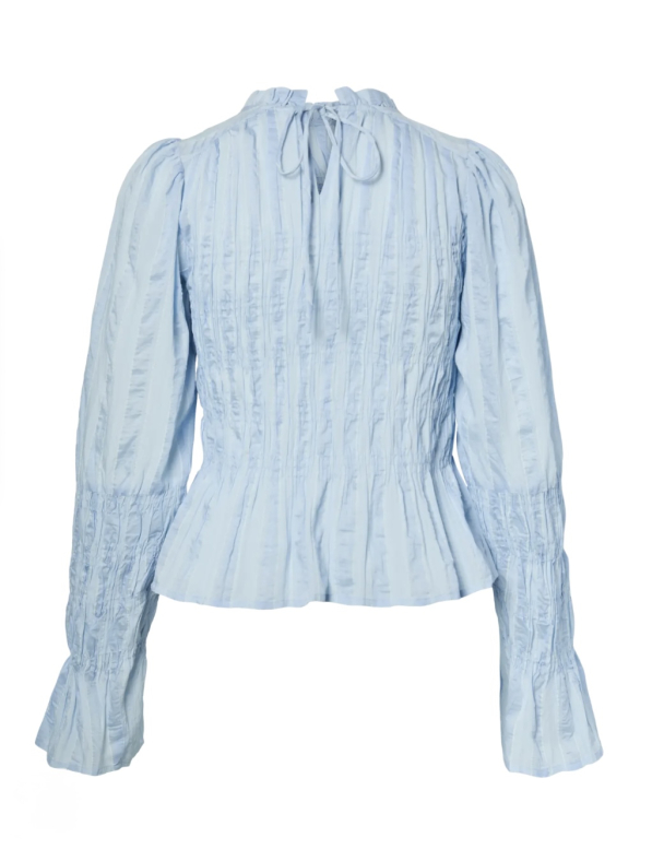 Rava Smock Top - Skyway/Star White  - Image 3