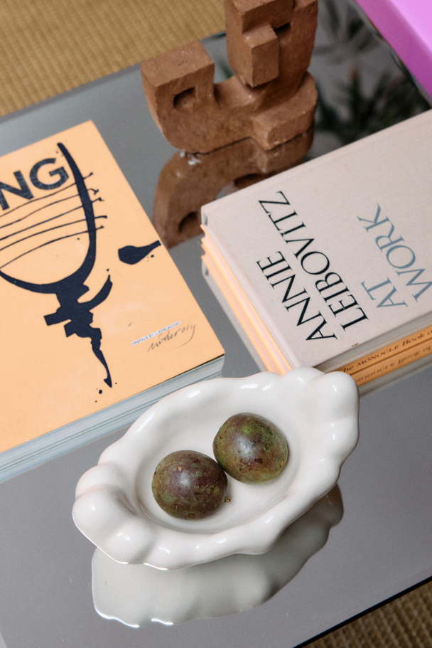 Skål i fargen eggeskall  - Image 5