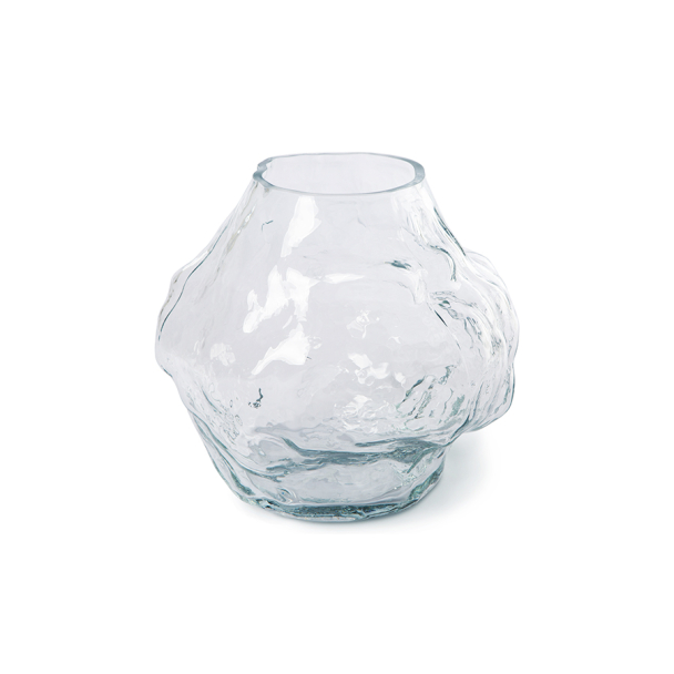 Cloud vase lav i klart glass - Image 1