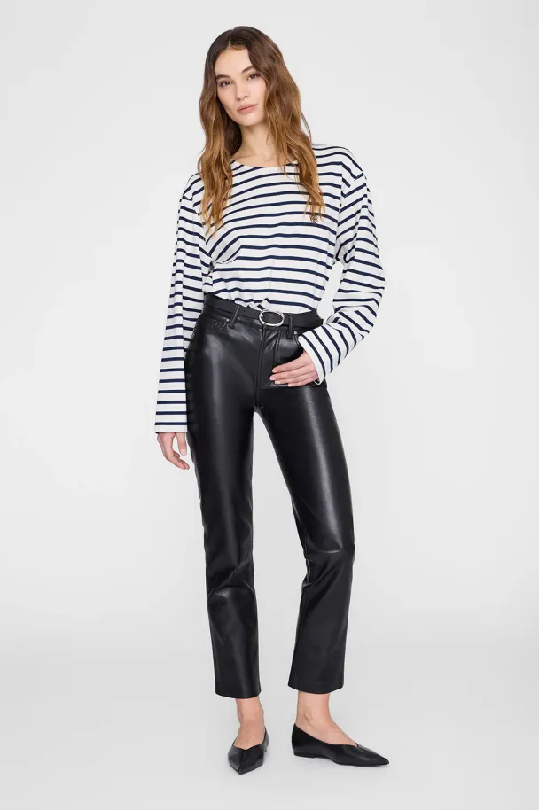 NEWTON TEE  - NAVY STRIPE - Image 1