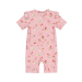 Swim Jumpsuit, Misty Rose Strawberry - Petit Piao
