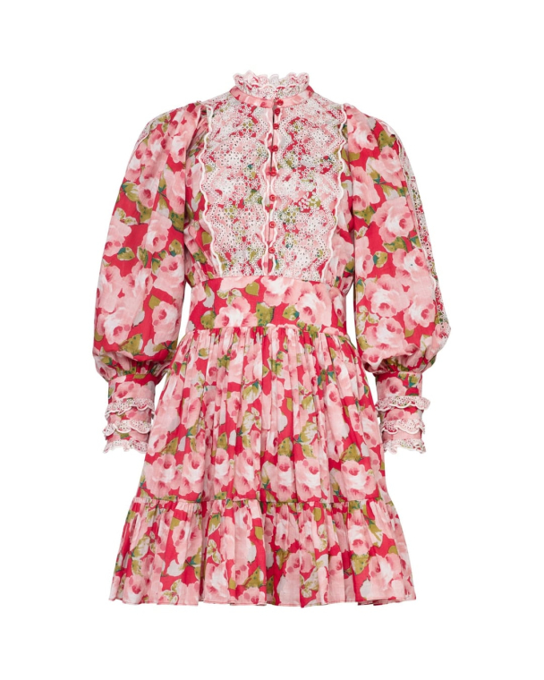 Cotton Slub Mini Dress - Romance   - Image 4