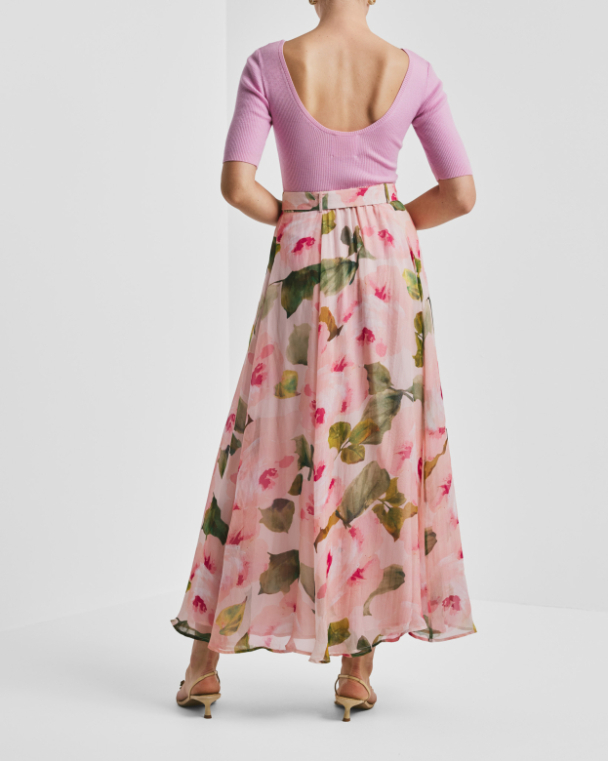 Organza Maxi Skirt - Rosette  - Image 2