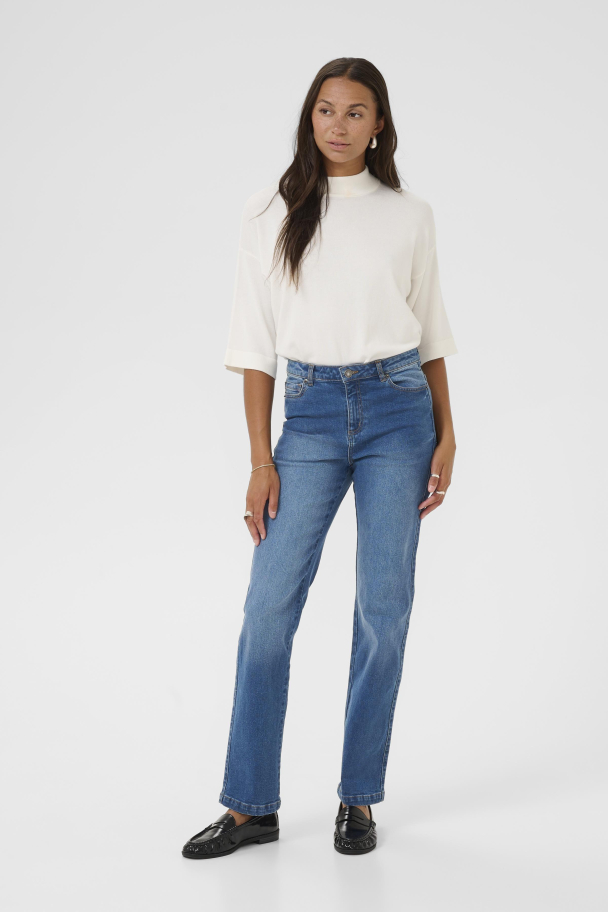KAmaris Jeans Straight Leg Med.Blå  - Image 1