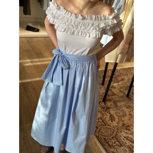 Ylva Light Blue Skirt  |  Ylva Light Blue Skirt fra Simplicity New York